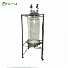 150L low price lab glass reactor Vacuum Filter system made in China with PTFE